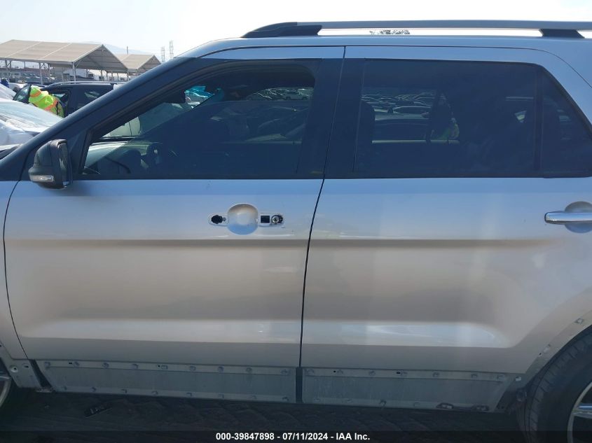 2014 Ford Explorer Xlt VIN: 1FM5K7D80EGA49802 Lot: 39847898