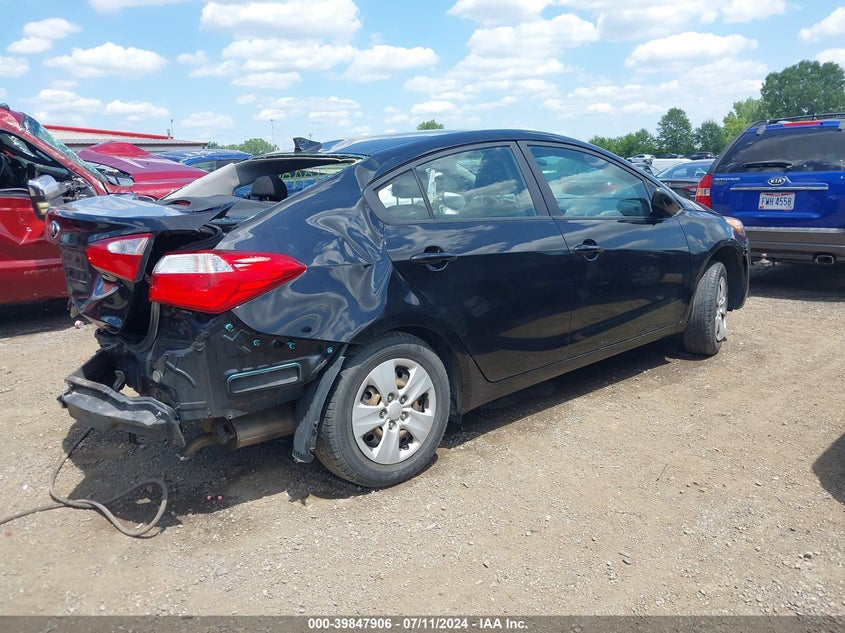 2016 KIA FORTE LX - KNAFK4A69G5614814