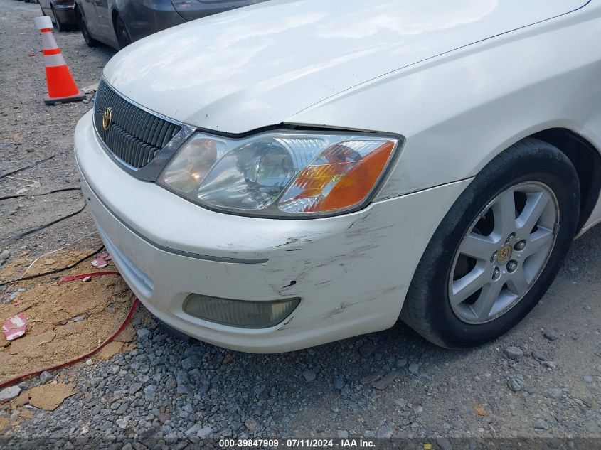2001 Toyota Avalon Xls W/Bucket Seats VIN: 4T1BF28B51U165198 Lot: 39847909