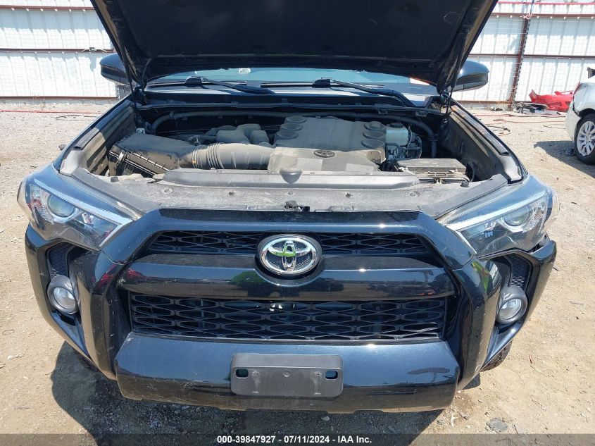 2016 Toyota 4Runner Sr5 VIN: JTEBU5JR4G5396871 Lot: 39847927