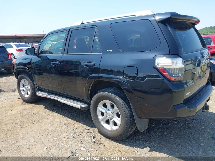 2016 Toyota 4Runner Sr5 VIN: JTEBU5JR4G5396871 Lot: 39847927