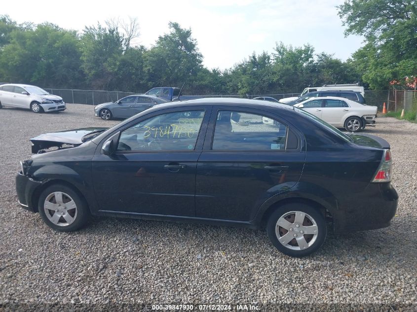 2010 Chevrolet Aveo Lt VIN: KL1TD5DE9AB134779 Lot: 39847930