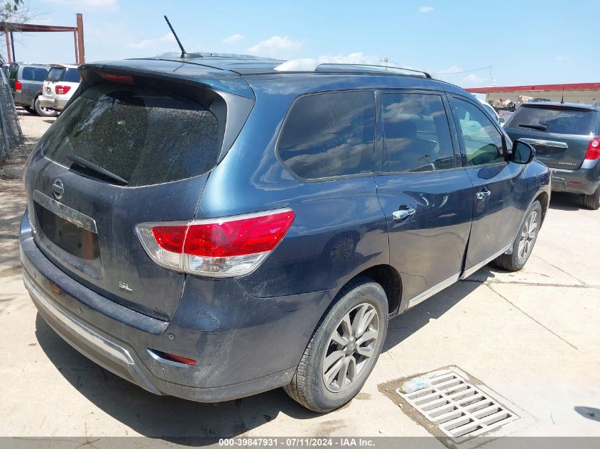 2014 Nissan Pathfinder Sl VIN: 5N1AR2MN8EC638963 Lot: 39847931