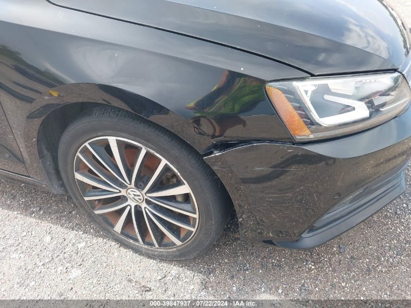 2016 Volkswagen Jetta 1.8T Sport VIN: 3VWD17AJ7GM416405 Lot: 39847937