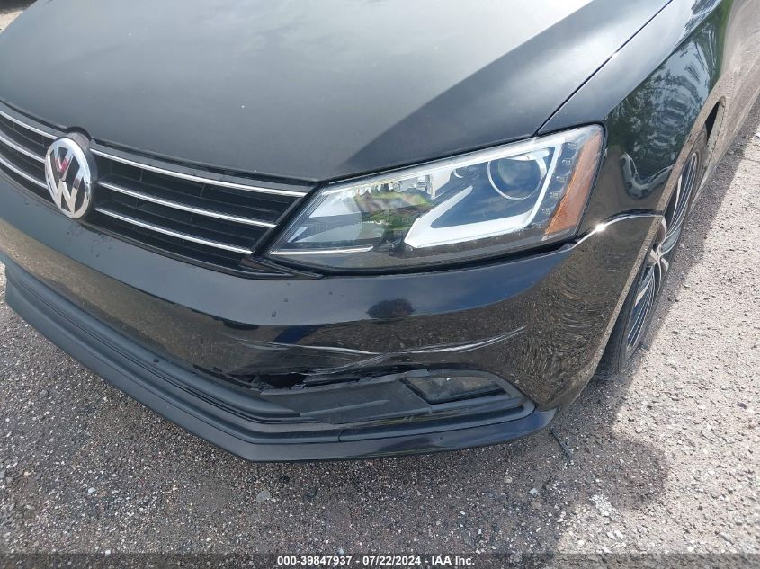 2016 Volkswagen Jetta 1.8T Sport VIN: 3VWD17AJ7GM416405 Lot: 39847937