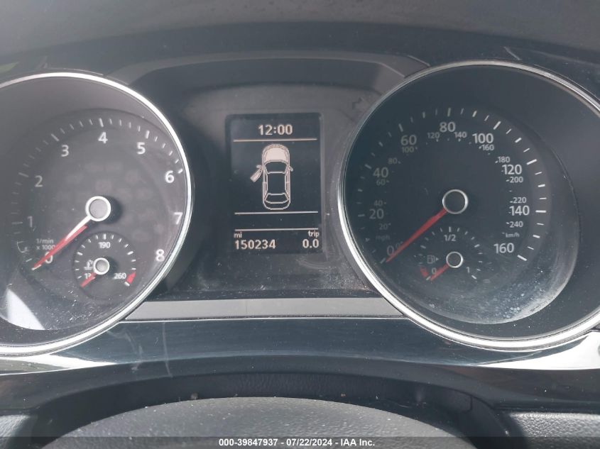 2016 Volkswagen Jetta 1.8T Sport VIN: 3VWD17AJ7GM416405 Lot: 39847937