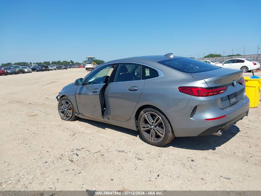 2024 BMW 228 Gran Coupe I Sdrive VIN: WBA53AK0XR7N54034 Lot: 39847942