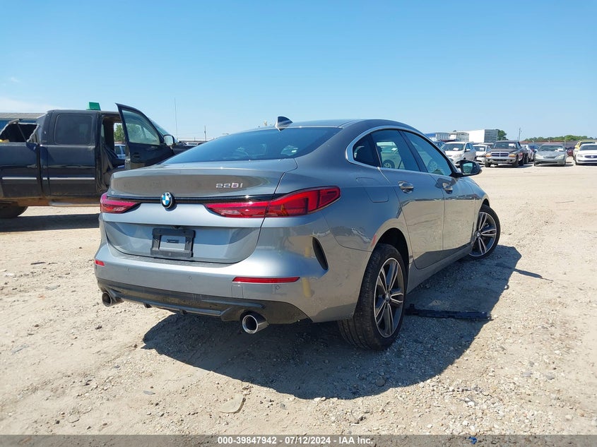 2024 BMW 228 Gran Coupe I Sdrive VIN: WBA53AK0XR7N54034 Lot: 39847942