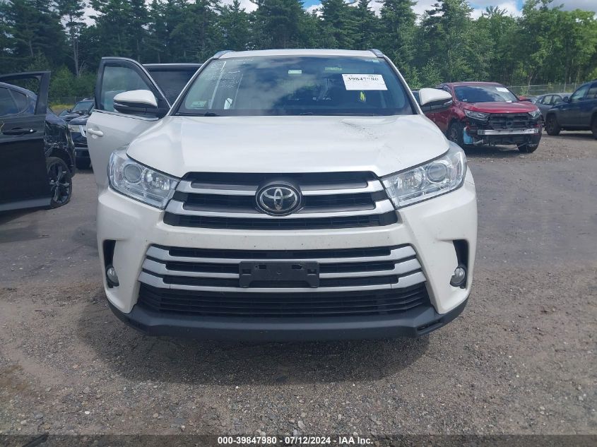 2017 Toyota Highlander Se/Xle VIN: 5TDJZRFH6HS456802 Lot: 39847980