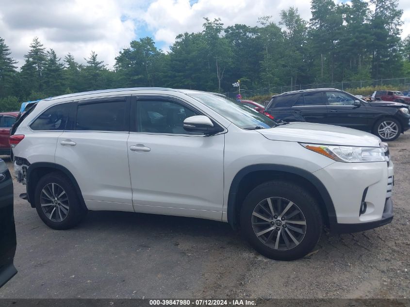 2017 Toyota Highlander Se/Xle VIN: 5TDJZRFH6HS456802 Lot: 39847980