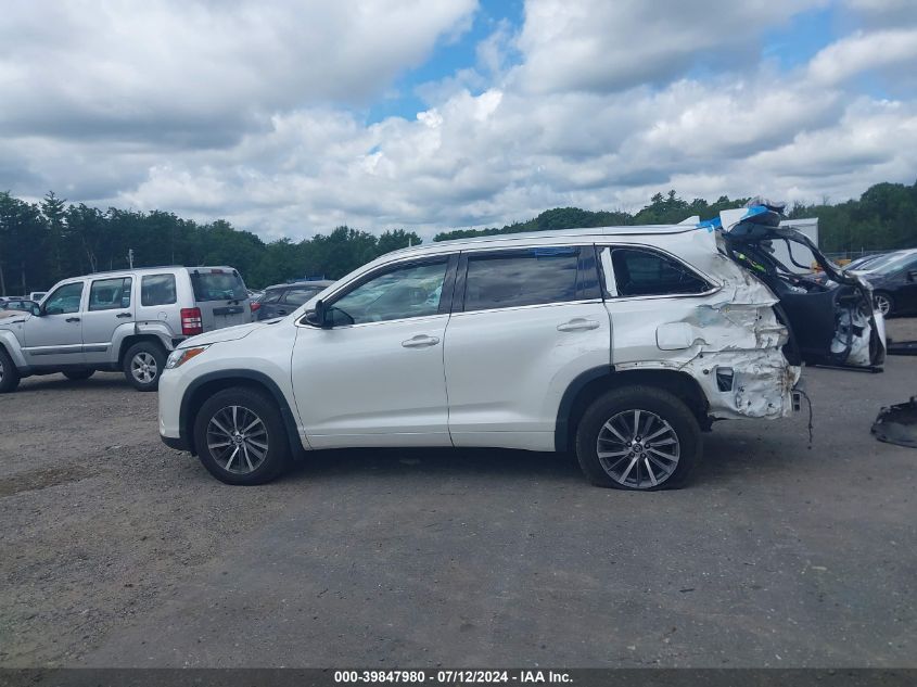 2017 Toyota Highlander Se/Xle VIN: 5TDJZRFH6HS456802 Lot: 39847980