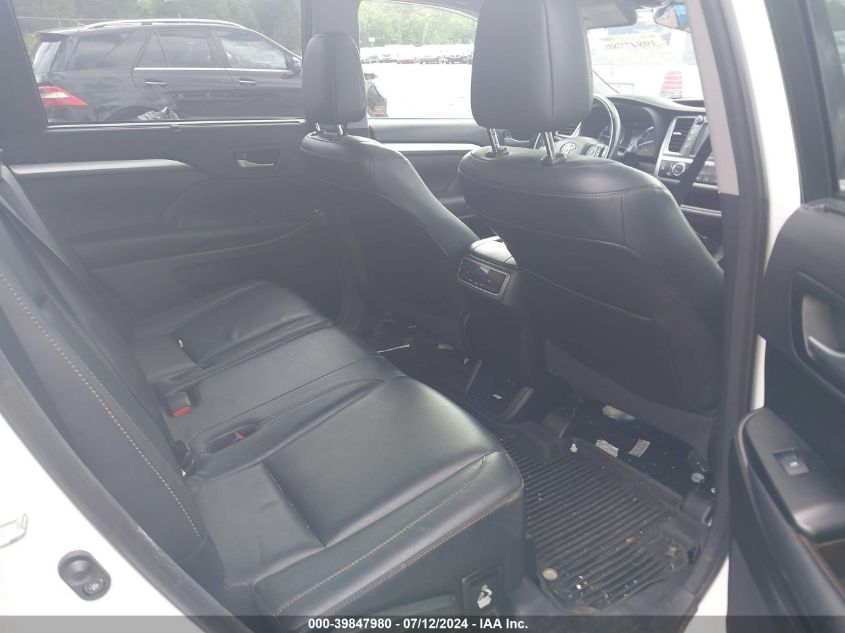 2017 Toyota Highlander Se/Xle VIN: 5TDJZRFH6HS456802 Lot: 39847980