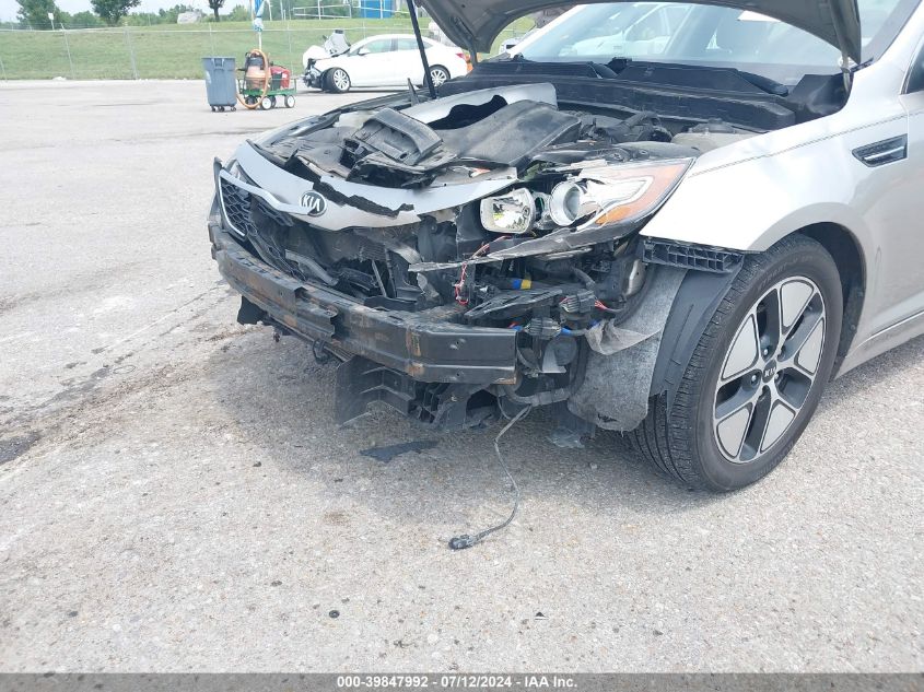 2012 Kia Optima Hybrid Ex VIN: KNAGM4AD6C5025002 Lot: 39847992