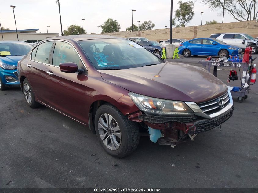 1HGCR2F33EA308623 2014 Honda Accord Lx