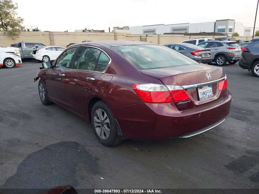 1HGCR2F33EA308623 2014 Honda Accord Lx