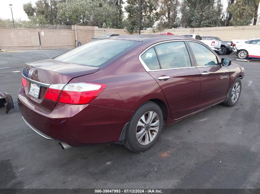 1HGCR2F33EA308623 2014 Honda Accord Lx