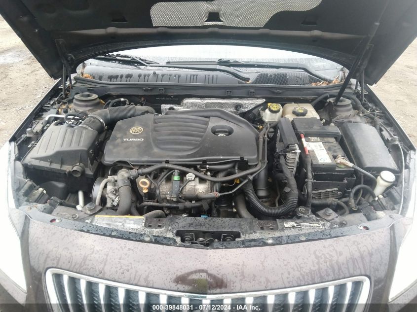 2011 Buick Regal Cxl Turbo Russelsheim VIN: W04GV5EV8B1041632 Lot: 39848031