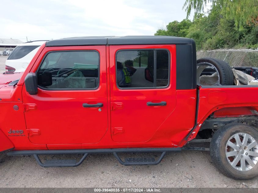 2021 Jeep Gladiator Rubicon 4X4 VIN: 1C6JJTBG7ML544746 Lot: 39848035