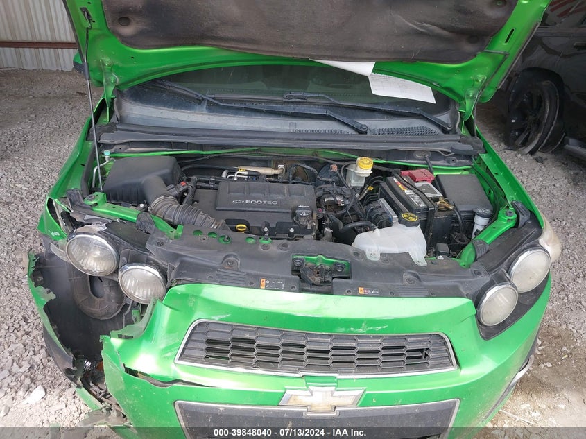 2015 Chevrolet Sonic Lt VIN: 1G1JC6SB4F4131844 Lot: 39848040