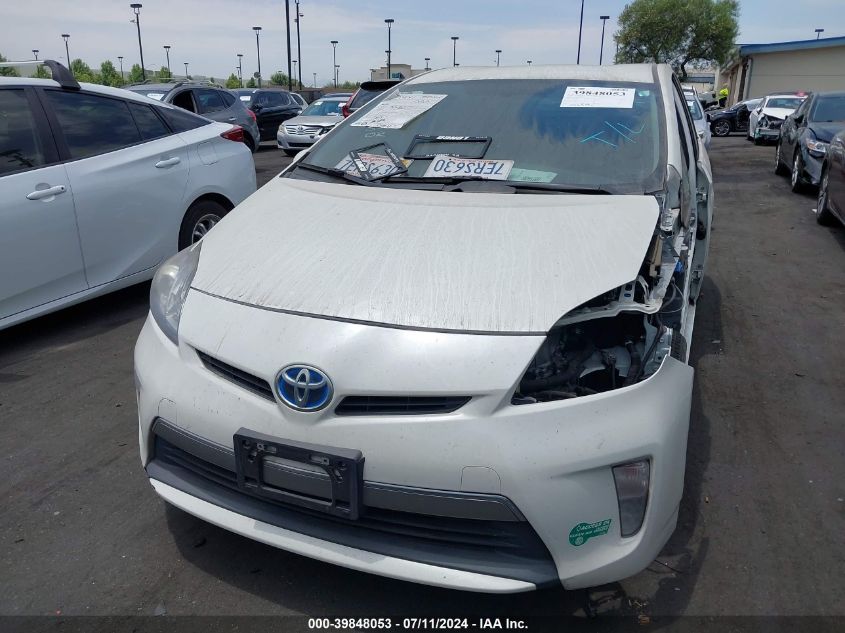 2014 Toyota Prius Plug-In VIN: JTDKN3DP7E3057272 Lot: 39848053