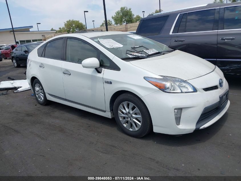 2014 Toyota Prius Plug-In VIN: JTDKN3DP7E3057272 Lot: 39848053