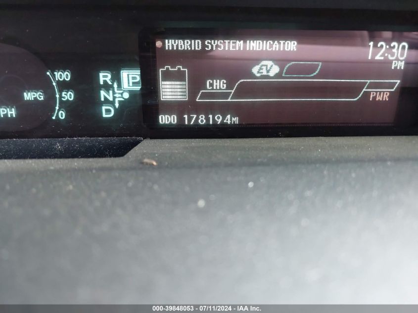 2014 Toyota Prius Plug-In VIN: JTDKN3DP7E3057272 Lot: 39848053