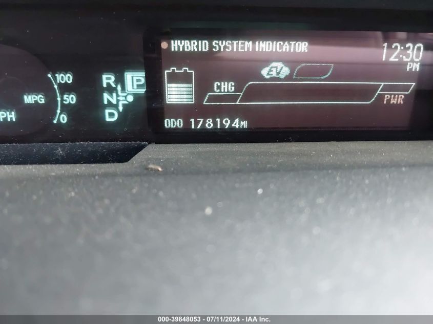 2014 Toyota Prius Plug-In VIN: JTDKN3DP7E3057272 Lot: 39848053