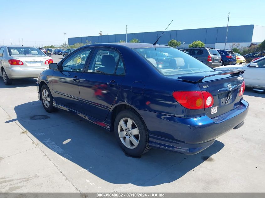 2003 Toyota Corolla S VIN: 1NXBR32E03Z054769 Lot: 39848062