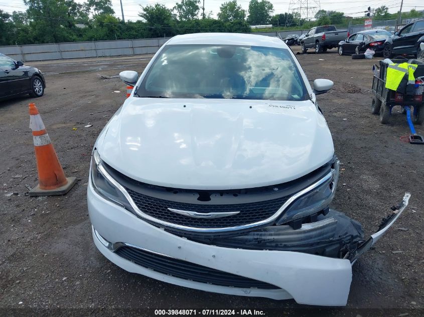 2015 Chrysler 200 Limited VIN: 1C3CCCAB1FN629272 Lot: 39848071