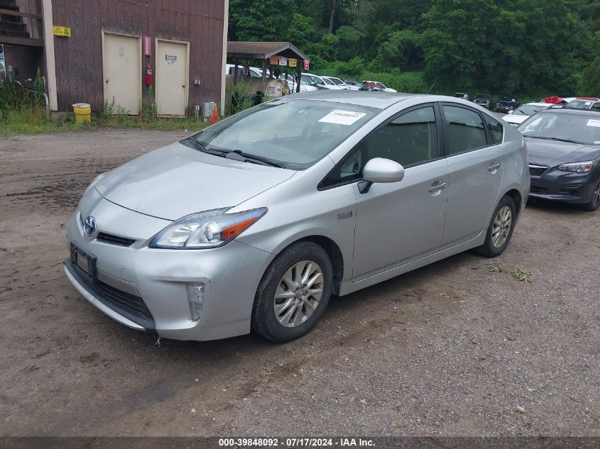 2012 Toyota Prius Plug-In VIN: JTDKN3DP0C3011232 Lot: 39848092