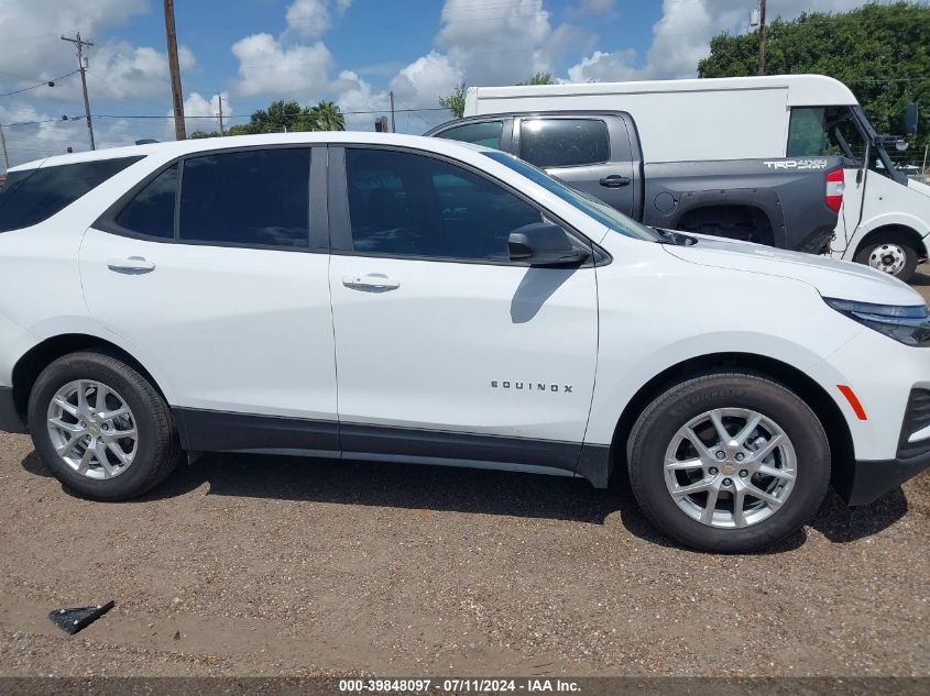 2024 CHEVROLET EQUINOX FWD LS - 3GNAXHEG5RL315260