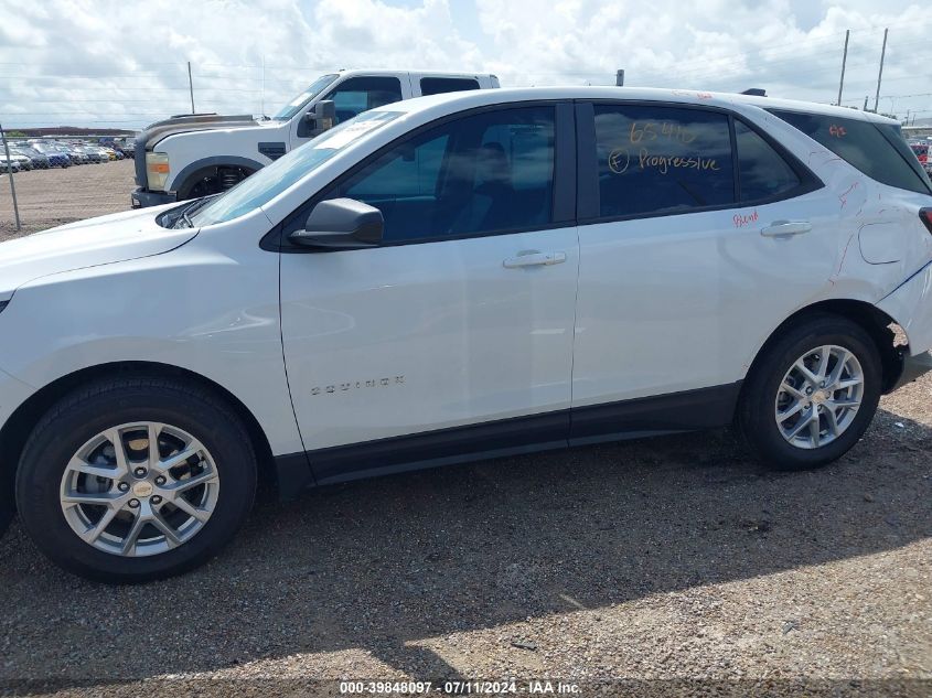 2024 CHEVROLET EQUINOX FWD LS - 3GNAXHEG5RL315260