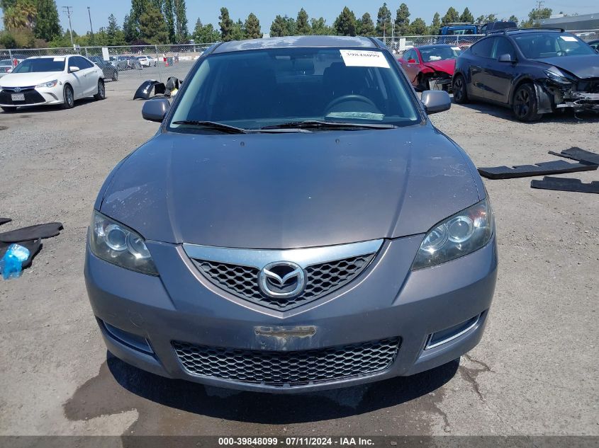 2007 Mazda Mazda3 I VIN: JM1BK12G671725481 Lot: 39848099