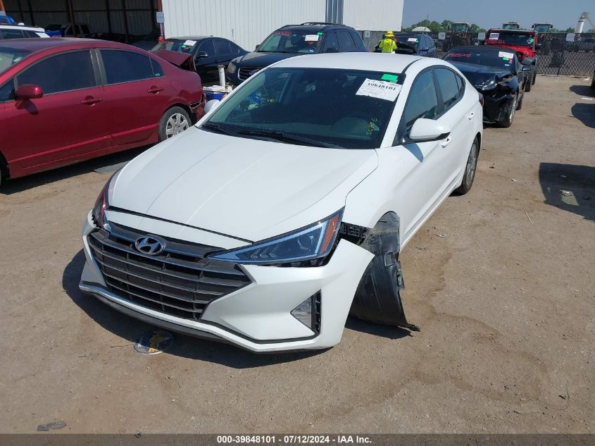 5NPD84LF4KH480308 2019 HYUNDAI ELANTRA - Image 2