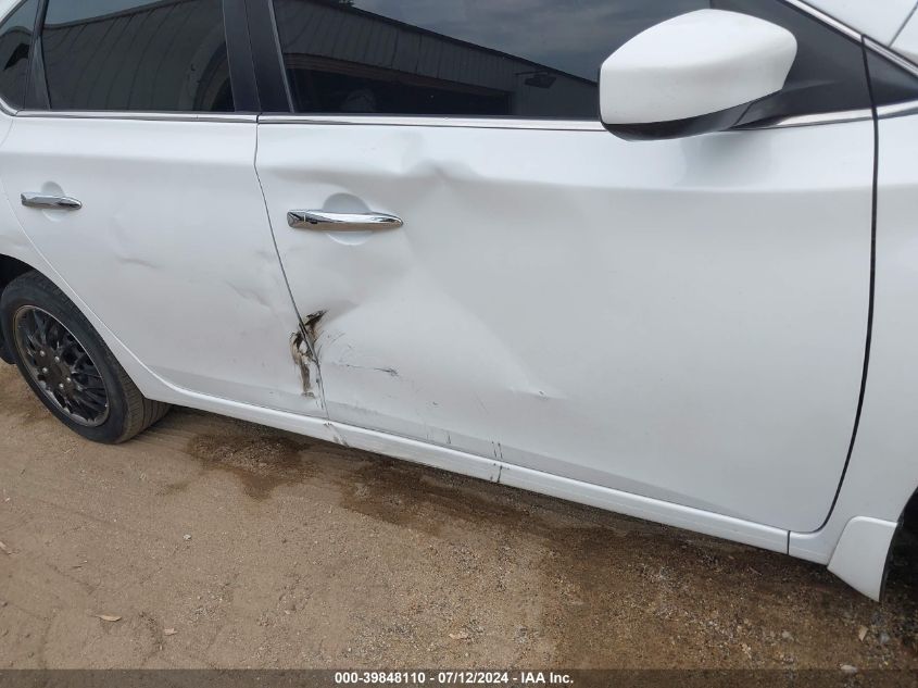 2016 Nissan Sentra Sv VIN: 3N1AB7AP8GY332225 Lot: 39848110