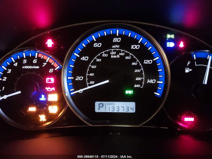 2010 Subaru Forester 2.5X Premium VIN: JF2SH6CC6AH807086 Lot: 39848115