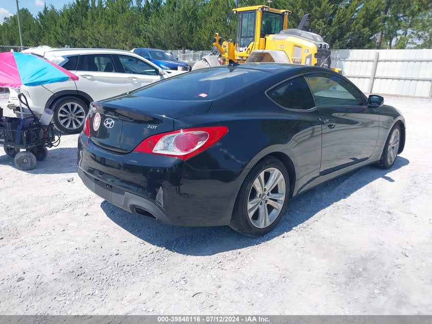 2011 Hyundai Genesis Coupe 2.0T VIN: KMHHT6KD7BU055887 Lot: 39848116