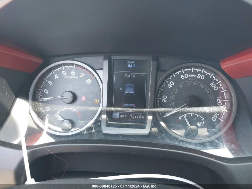 2019 Toyota Tacoma Trd Off Road VIN: 3TMCZ5AN8KM217323 Lot: 39848125