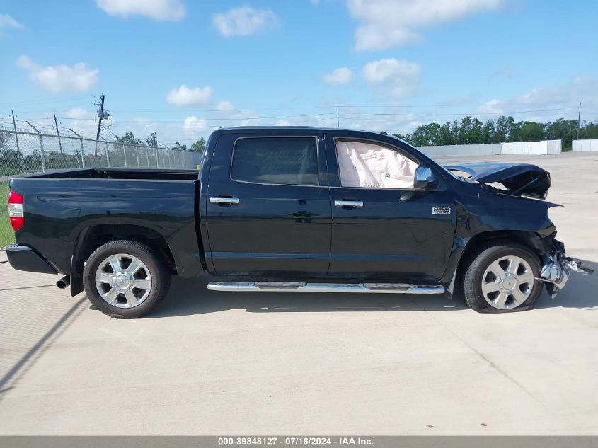 2014 Toyota Tundra Crewmax Platinum/Crewmax 1794 VIN: 5TFGY5F15EX162256 Lot: 39848127