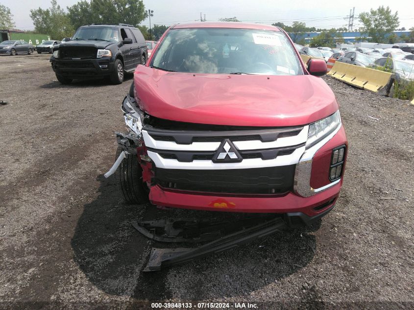 2020 Mitsubishi Outlander Sport 2.0 Es VIN: JA4AP3AUXLU003644 Lot: 39848133