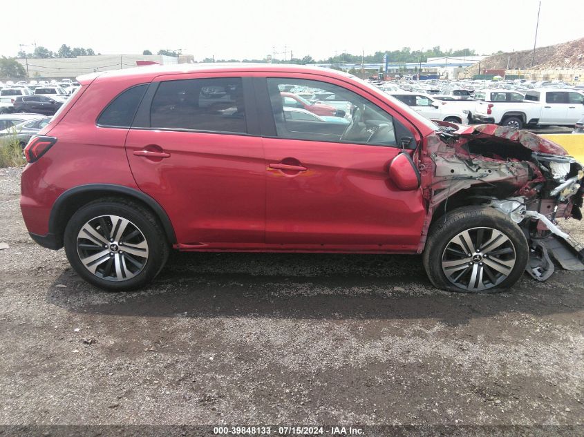 2020 Mitsubishi Outlander Sport 2.0 Es VIN: JA4AP3AUXLU003644 Lot: 39848133