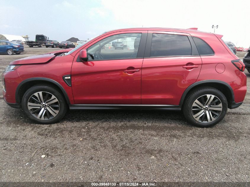 2020 Mitsubishi Outlander Sport 2.0 Es VIN: JA4AP3AUXLU003644 Lot: 39848133