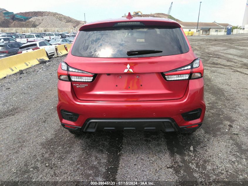 2020 Mitsubishi Outlander Sport 2.0 Es VIN: JA4AP3AUXLU003644 Lot: 39848133