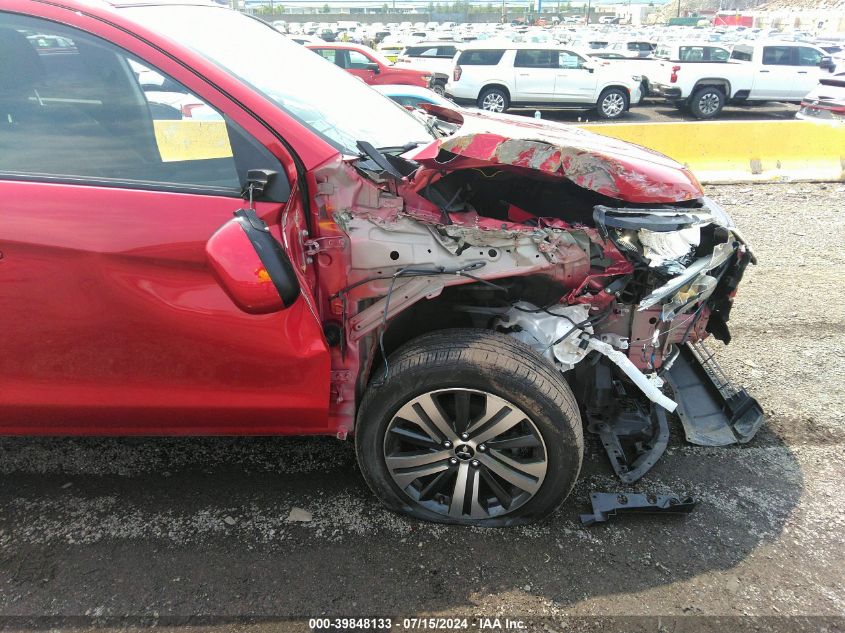 2020 Mitsubishi Outlander Sport 2.0 Es VIN: JA4AP3AUXLU003644 Lot: 39848133