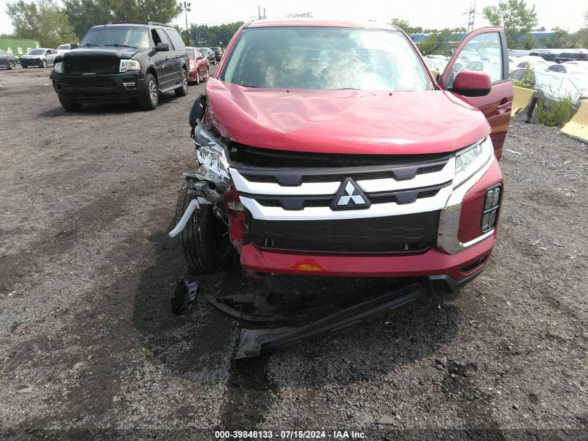 2020 Mitsubishi Outlander Sport 2.0 Es VIN: JA4AP3AUXLU003644 Lot: 39848133