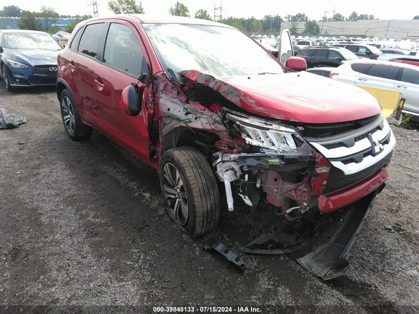 2020 Mitsubishi Outlander Sport 2.0 Es VIN: JA4AP3AUXLU003644 Lot: 39848133