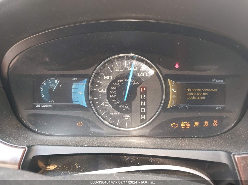 2011 Ford Edge Limited VIN: 2FMDK3KC3BBA29784 Lot: 39848147