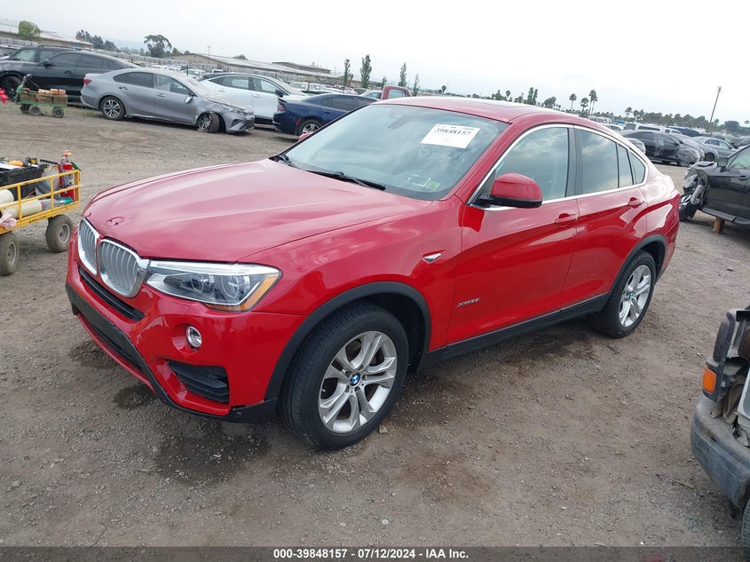 2015 BMW X4 xDrive28I VIN: 5UXXW3C5XF0F88991 Lot: 39848157