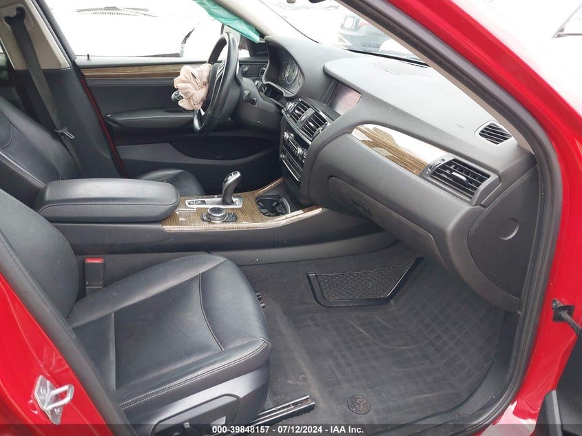 2015 BMW X4 xDrive28I VIN: 5UXXW3C5XF0F88991 Lot: 39848157