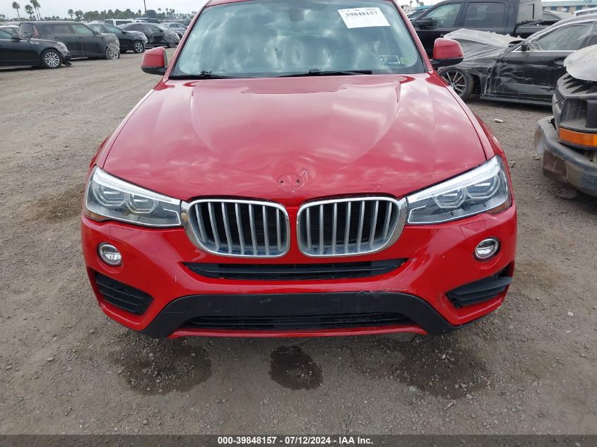 2015 BMW X4 xDrive28I VIN: 5UXXW3C5XF0F88991 Lot: 39848157